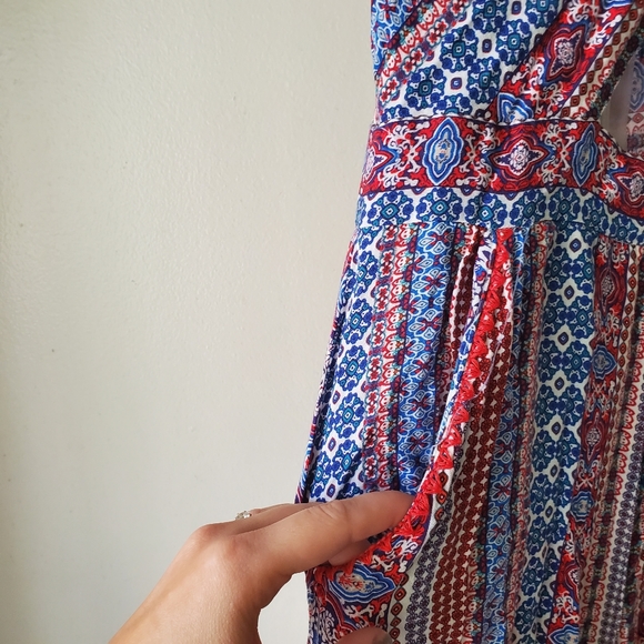 Red White and Blue Jumpsuit - Picture 5 of 7